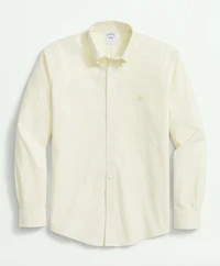 Stretch  Cotton Non-Iron Oxford Polo Button Down Collar Shirt