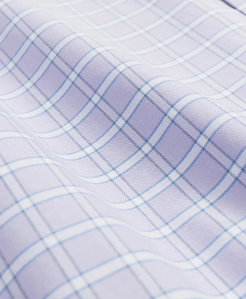 Stretch Cotton Non-Iron Oxford Polo Button Down Collar