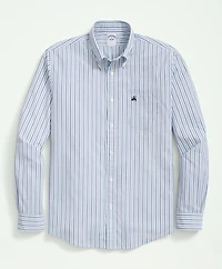 Performance Series Stretch Button-Down Collar, Striped Sport Shirt