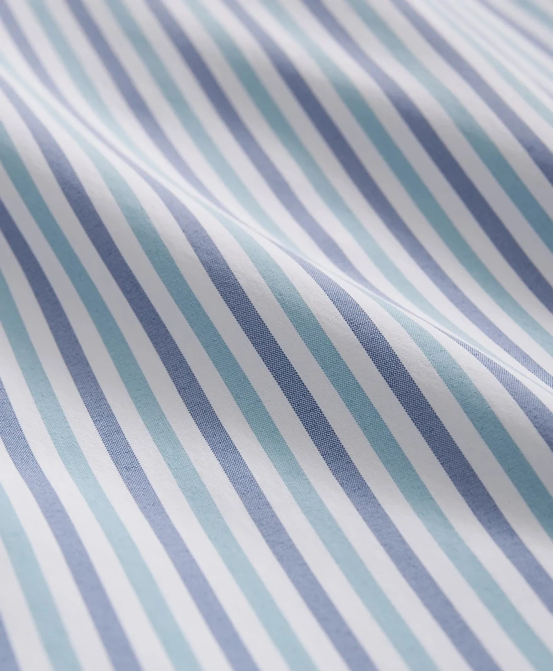Performance Series Stretch Button-Down Collar, Striped Sport Shirt