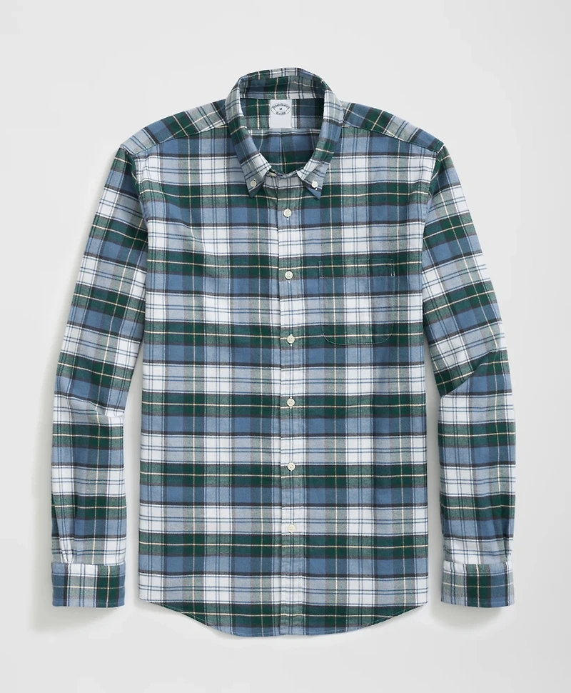 Portuguese Flannel Polo Button Down Collar