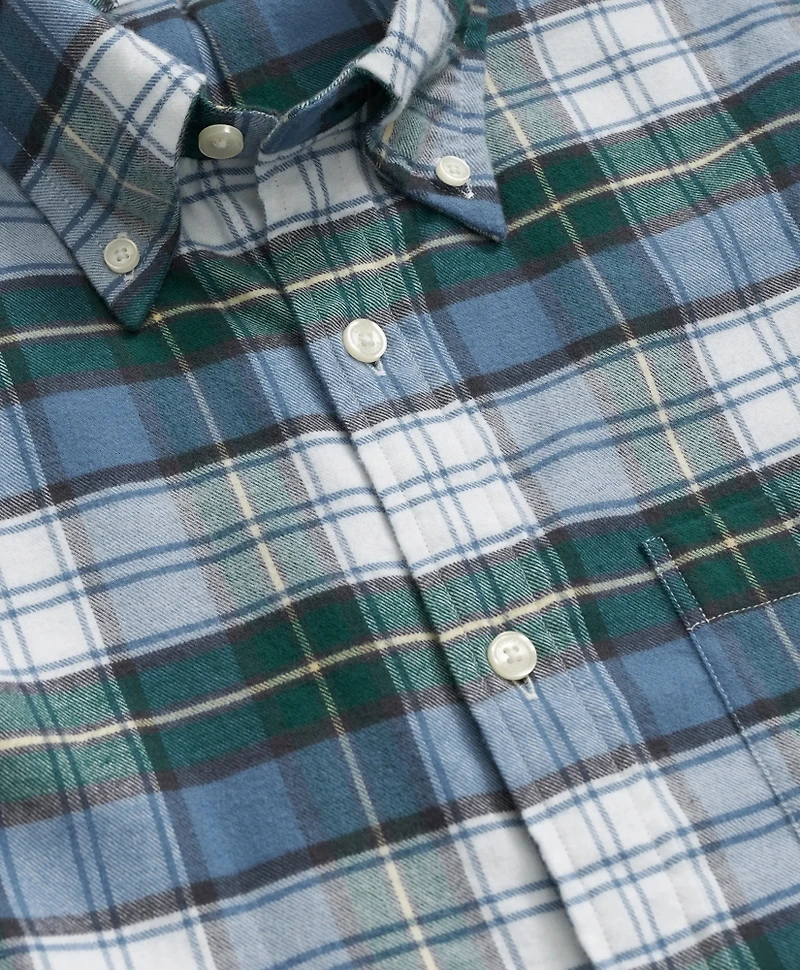 Portuguese Flannel Polo Button Down Collar