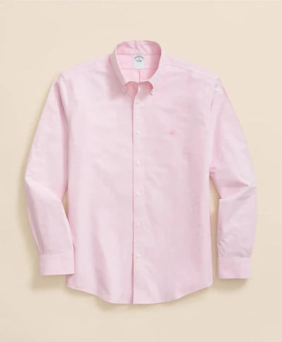Stretch Cotton Non-Iron Oxford Polo Button Down Collar, Shirt
