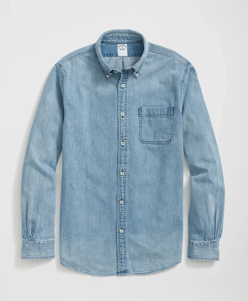 Archival Denim Shirt Cotton Twill