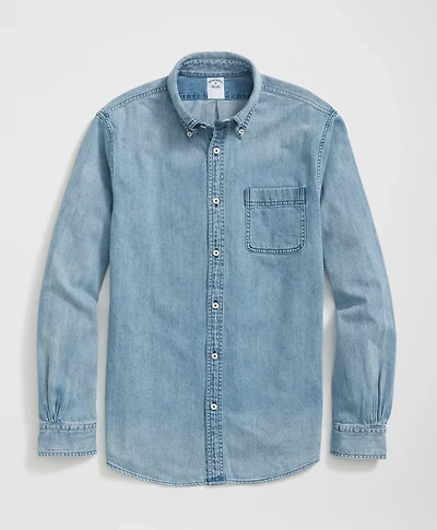 Archival Denim Shirt Cotton Twill
