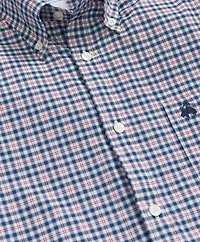 Performance Series Stretch Button-Down Collar, Checked Sport Shirt