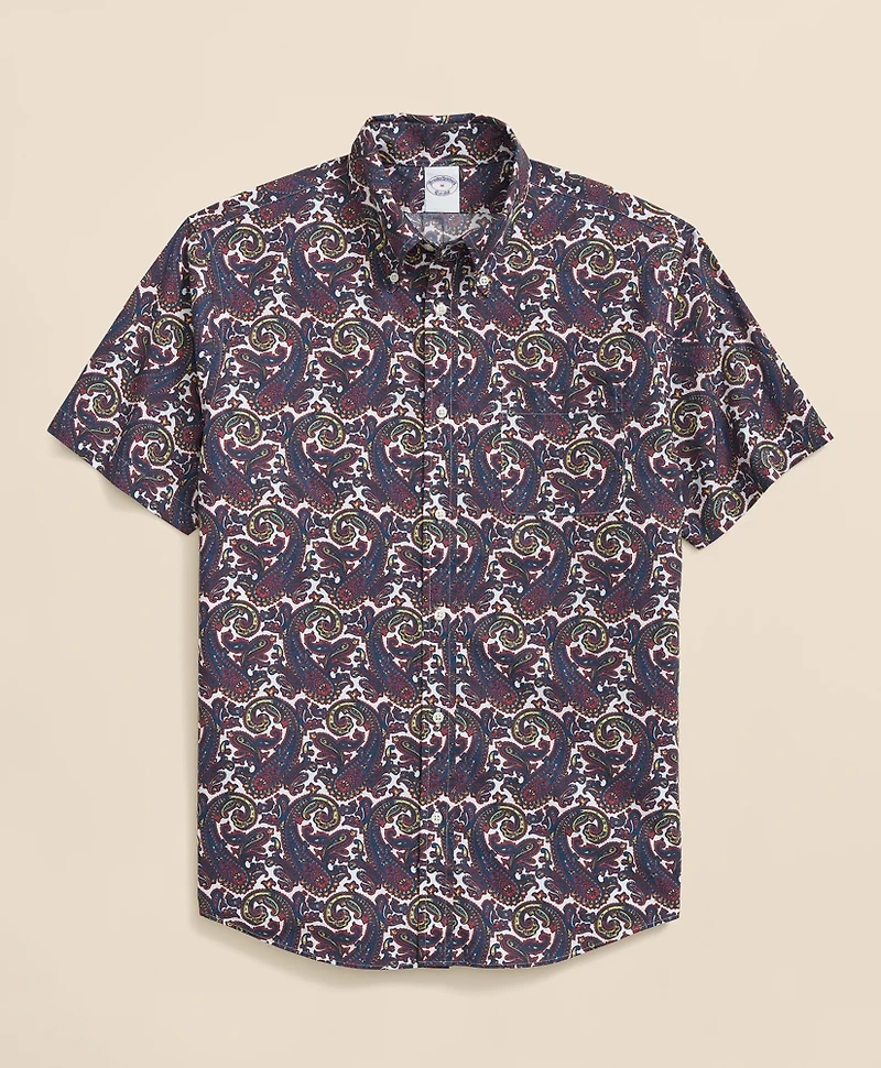Friday Shirt, Poplin Paisley