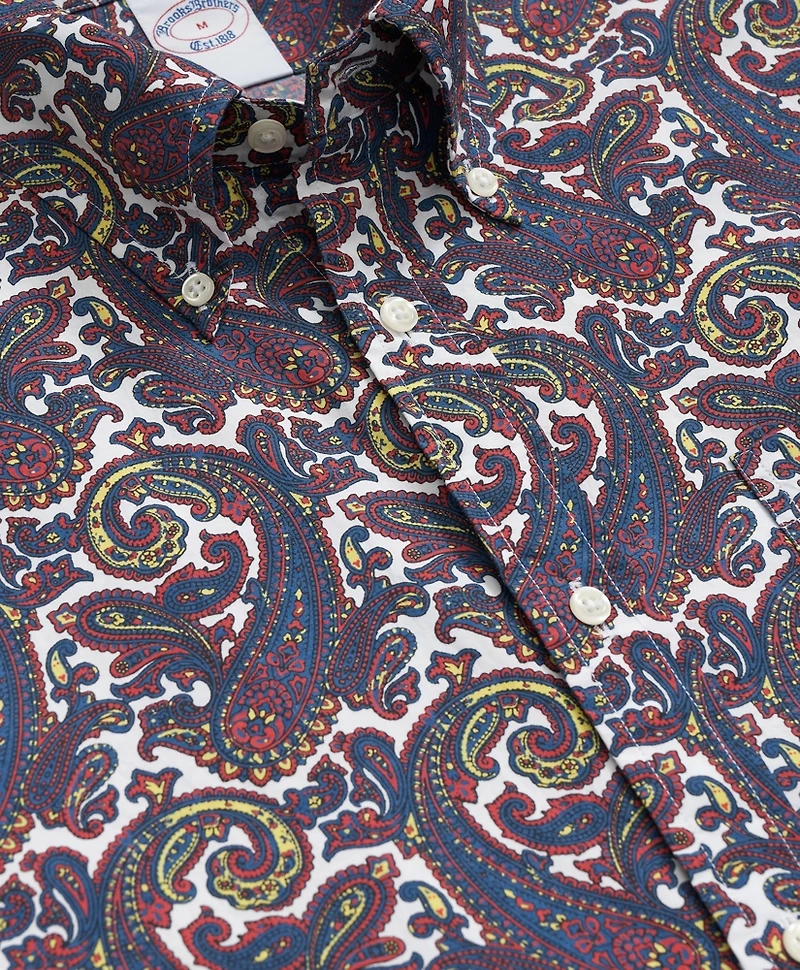 Friday Shirt, Poplin Paisley