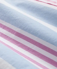 Friday Shirt, Short-Sleeve Poplin Awning Stripe