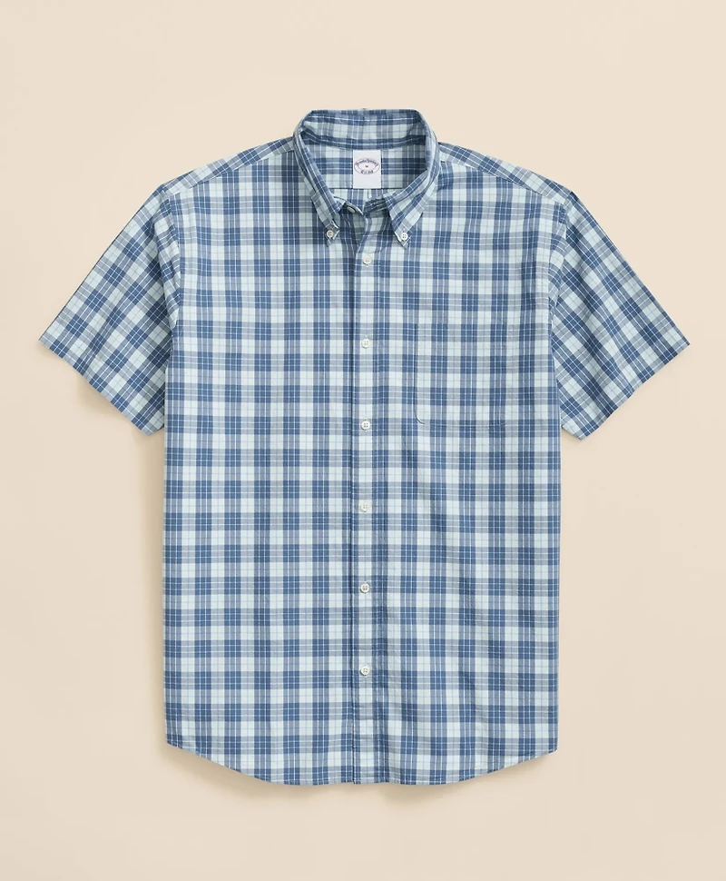 Friday Shirt, Short-Sleeve Poplin Tartan