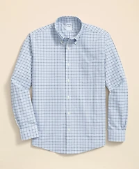 Stretch Cotton Non-Iron Polo Button Down Collar