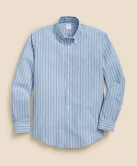 Stretch Cotton Non-Iron Polo Button Down Collar