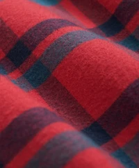 Portuguese Flannel Polo Button Down Collar, Bold Plaid Shirt