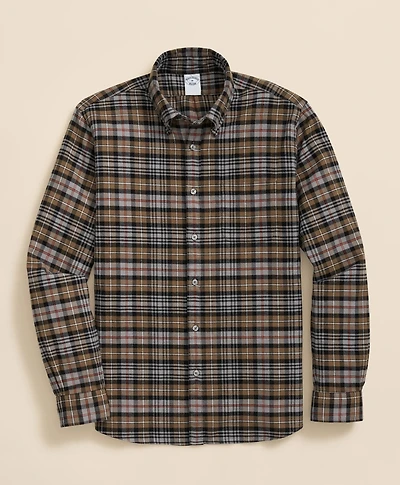 Portuguese Flannel Polo Button Down Collar