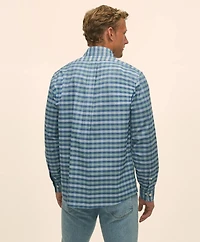 Stretch Non-Iron Oxford Button-Down Collar
