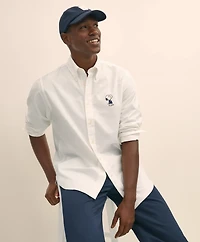 Brooks Brothers X PEANUTS Traditional Fit Cotton Oxford Button-Down Collar, Sport Shirt