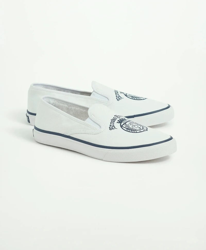 Sperry x Brooks Brothers "Crest" Slip On