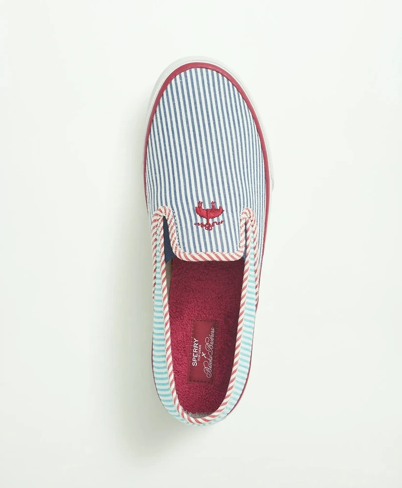 Sperry x Brooks Brothers "Seersucker" Slip On