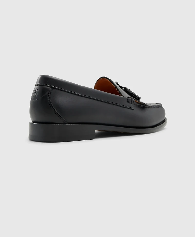 Leather Tassel Loafers