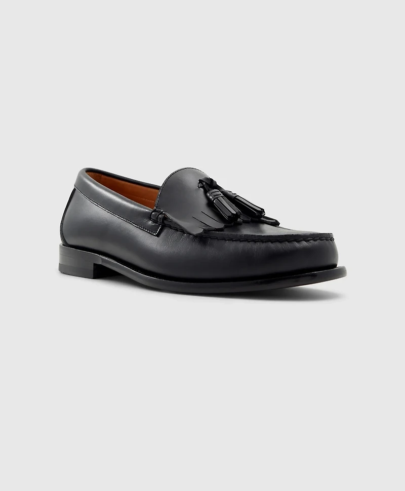 Leather Tassel Loafers