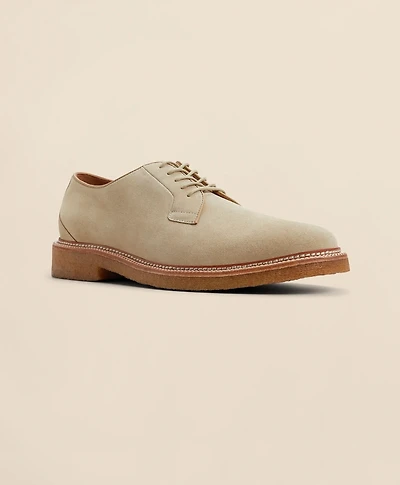 Suede Blucher Dress Shoes