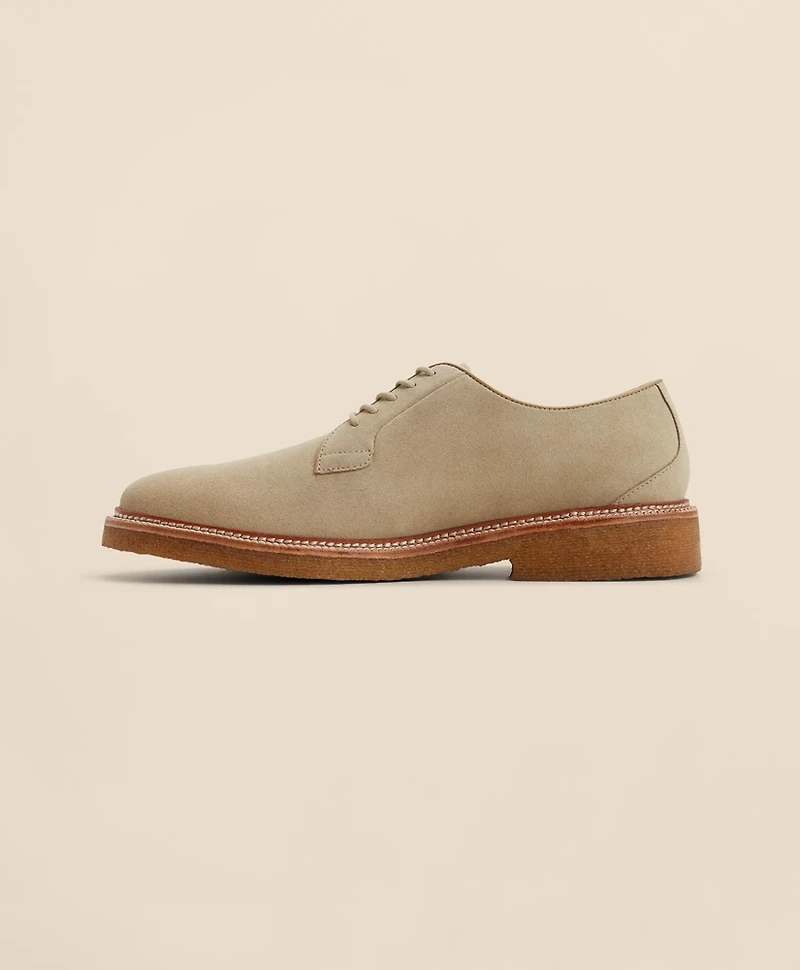 Suede Blucher Dress Shoes