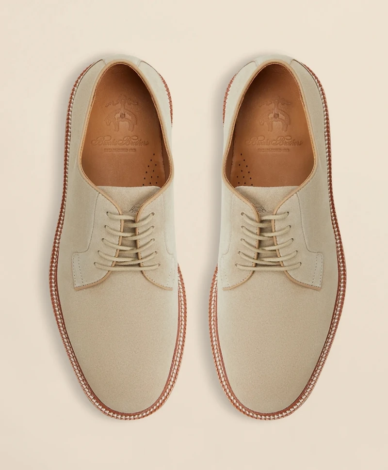 Suede Blucher Dress Shoes