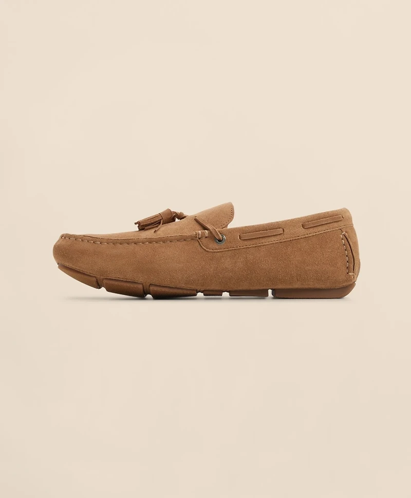 Suede Driving Moccasins