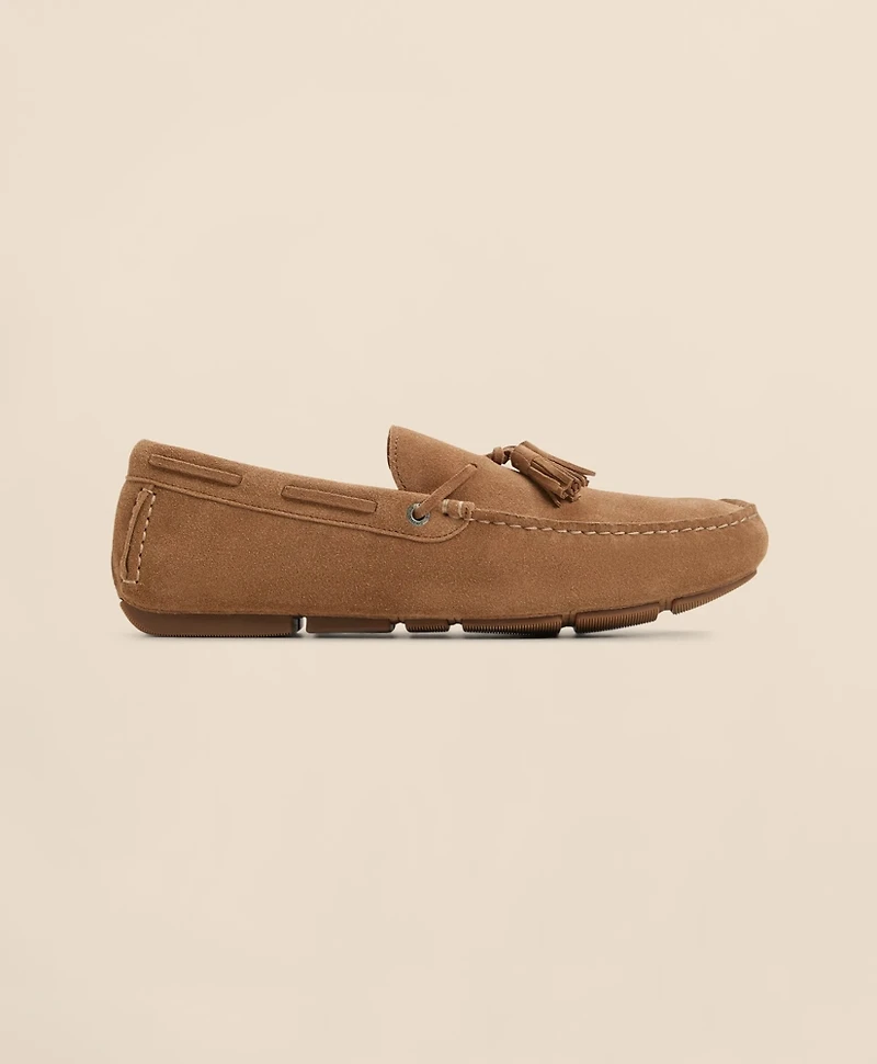 Suede Driving Moccasins