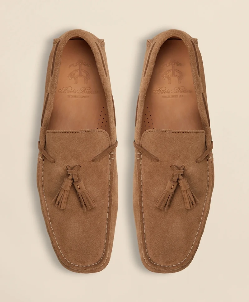 Suede Driving Moccasins