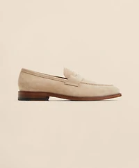Suede Penny Loafers