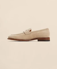 Suede Penny Loafers