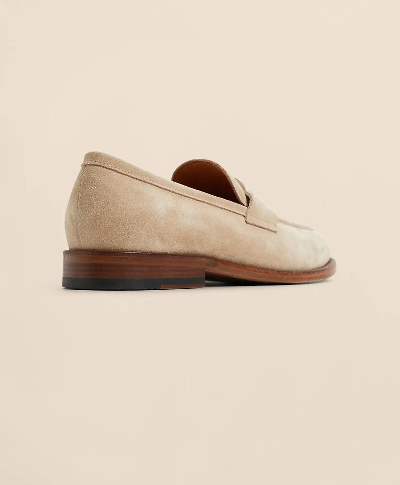Suede Penny Loafers