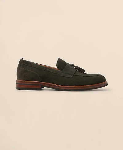 Suede Tassel Loafers