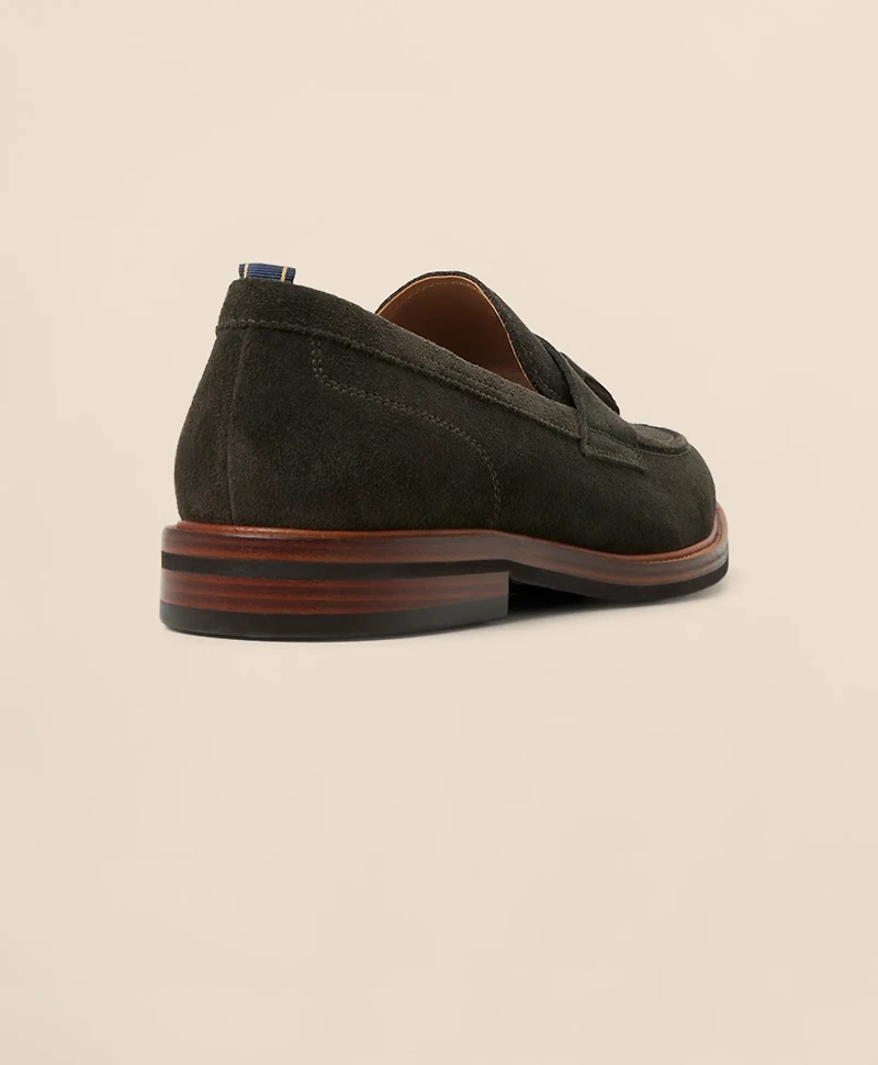 Suede Tassel Loafers