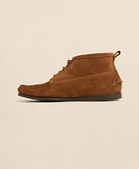 Leather Lace-Up Chukka Boots
