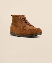 Leather Lace-Up Chukka Boots