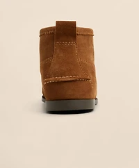 Leather Lace-Up Chukka Boots