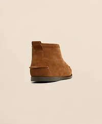 Leather Lace-Up Chukka Boots