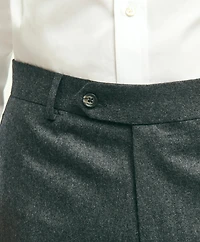Traditional Fit Wool Flannel Dress Pants