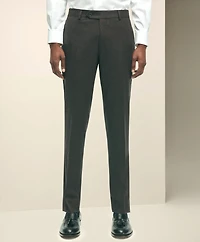 Slim Fit Wool Flannel Dress Pants