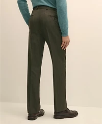 Classic Fit Wool Twill Dress Pants