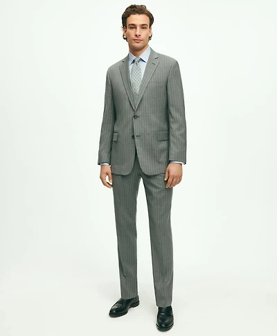 Regent Fit Wool Pinstripe 1818 Suit