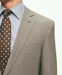 Regent Fit Wool Micro Houndstooth 1818 Suit