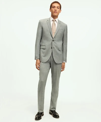 Milano Fit Wool Pinstripe 1818 Suit