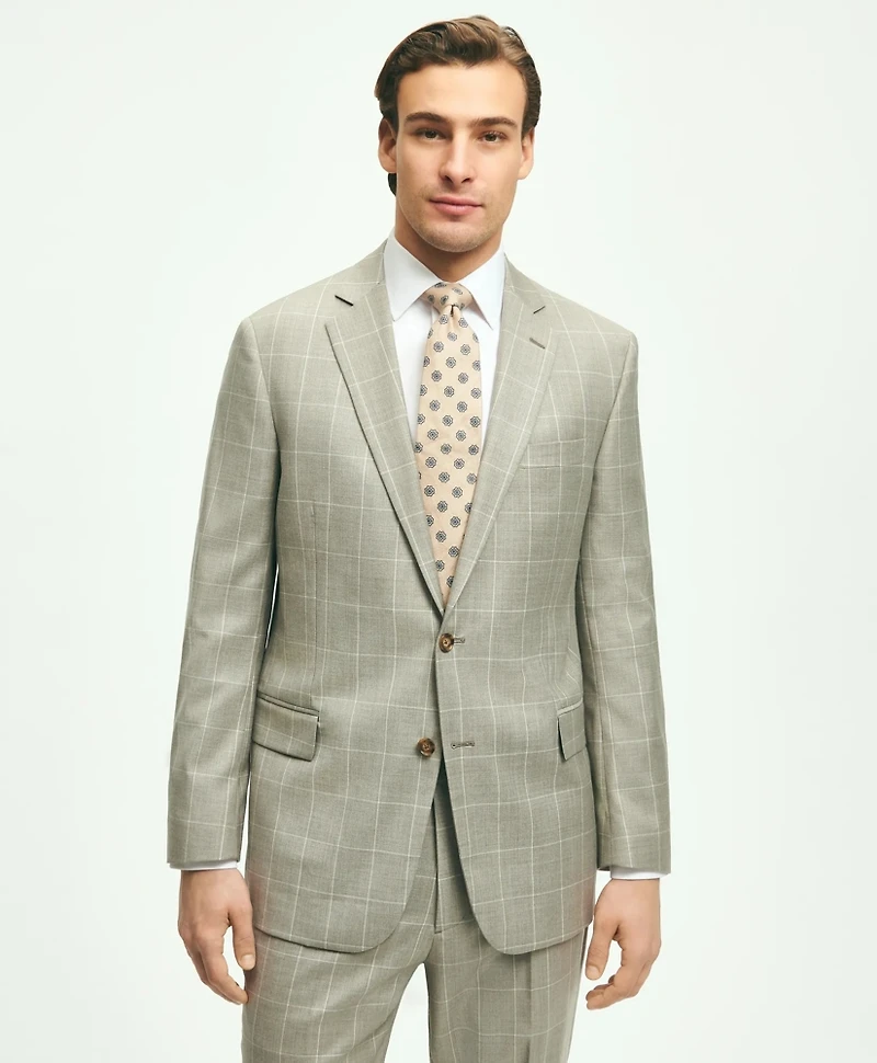 Regent Fit Windowpane 1818 Suit
