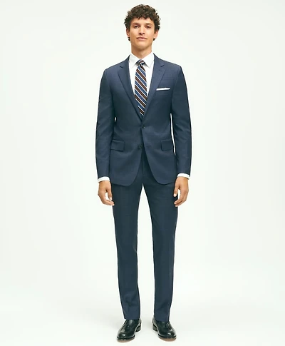 Classic Fit Wool Checked 1818 Suit