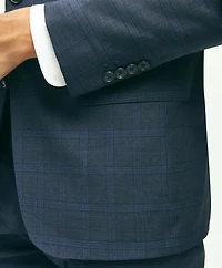 Classic Fit Wool Checked 1818 Suit