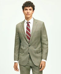 Classic Fit Stretch Wool Windowpane 1818 Suit