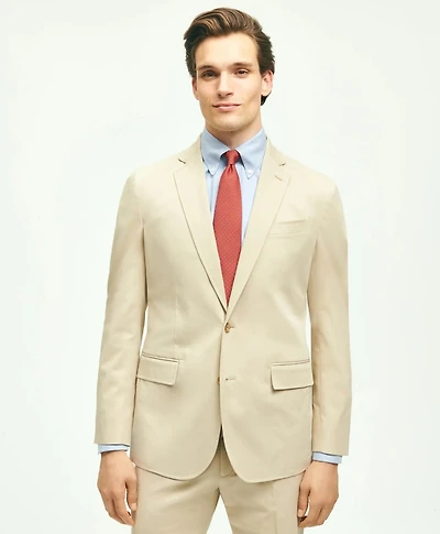 Classic Fit Cotton Stretch Suit Jacket